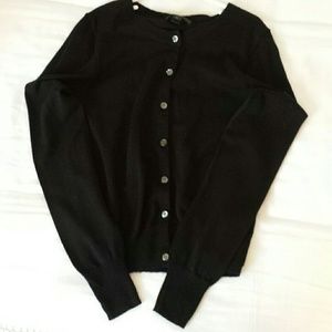 J.Crew Merino Wool Button Down Thin Knit Sweater